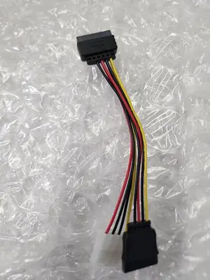 SATA Male to 4Pin IDE Female + SATA Female Power Cable