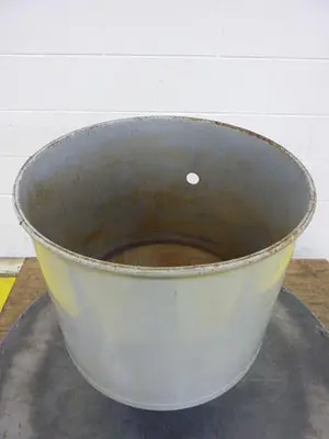 USED METAL FABRICATOR HOPPER321