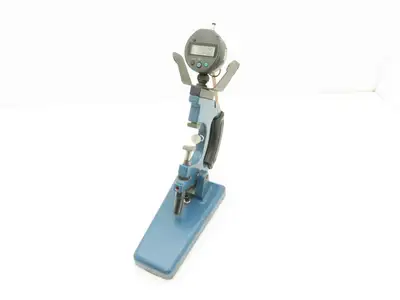 Mitutoyo 201-152 Dial Snap Gage 1-2" Range with Digital Indicator 0.5-.0005"