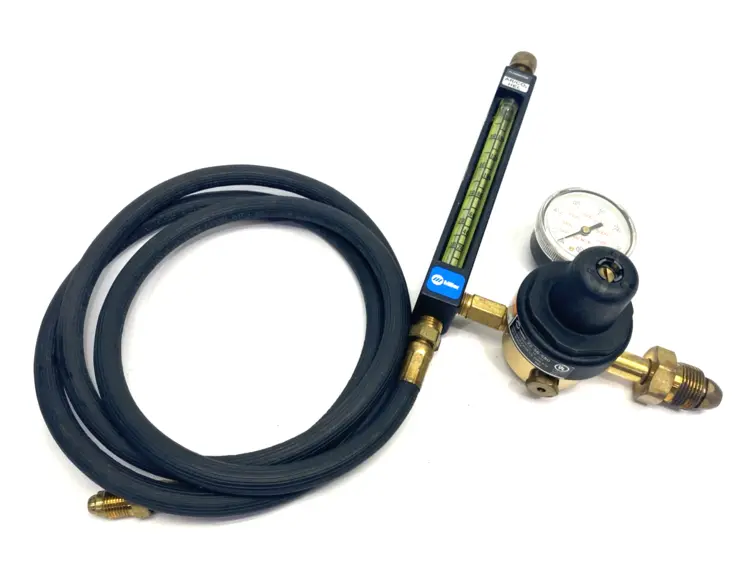 New | in-Stock Miller Flowmeter Regulator Combination with Welding Hose Parts Michigan US | Maverick Industrial Sales #1395447