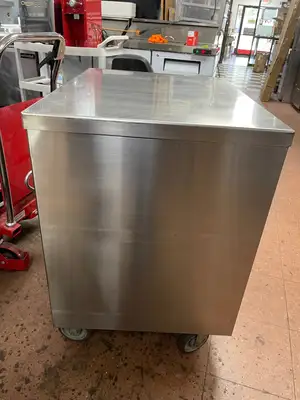 Used Falcon Restaurant Supply Used 24"X 32" Stainless Steel Cart Equipment Stand with Casters Restaurant Equipment (Miscellaneous) Illinois US | Falcon Restaurant Supply #1375070