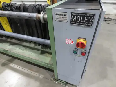Hillesheimer Moley M1600 Automatic Roll Cutting Slitting Machine *Needs Repair