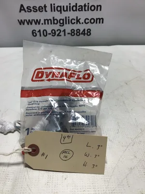 Dynaflo 1/4″ C/S Female NPT Universal Crowfoot Coupling; 0400572 -NOS