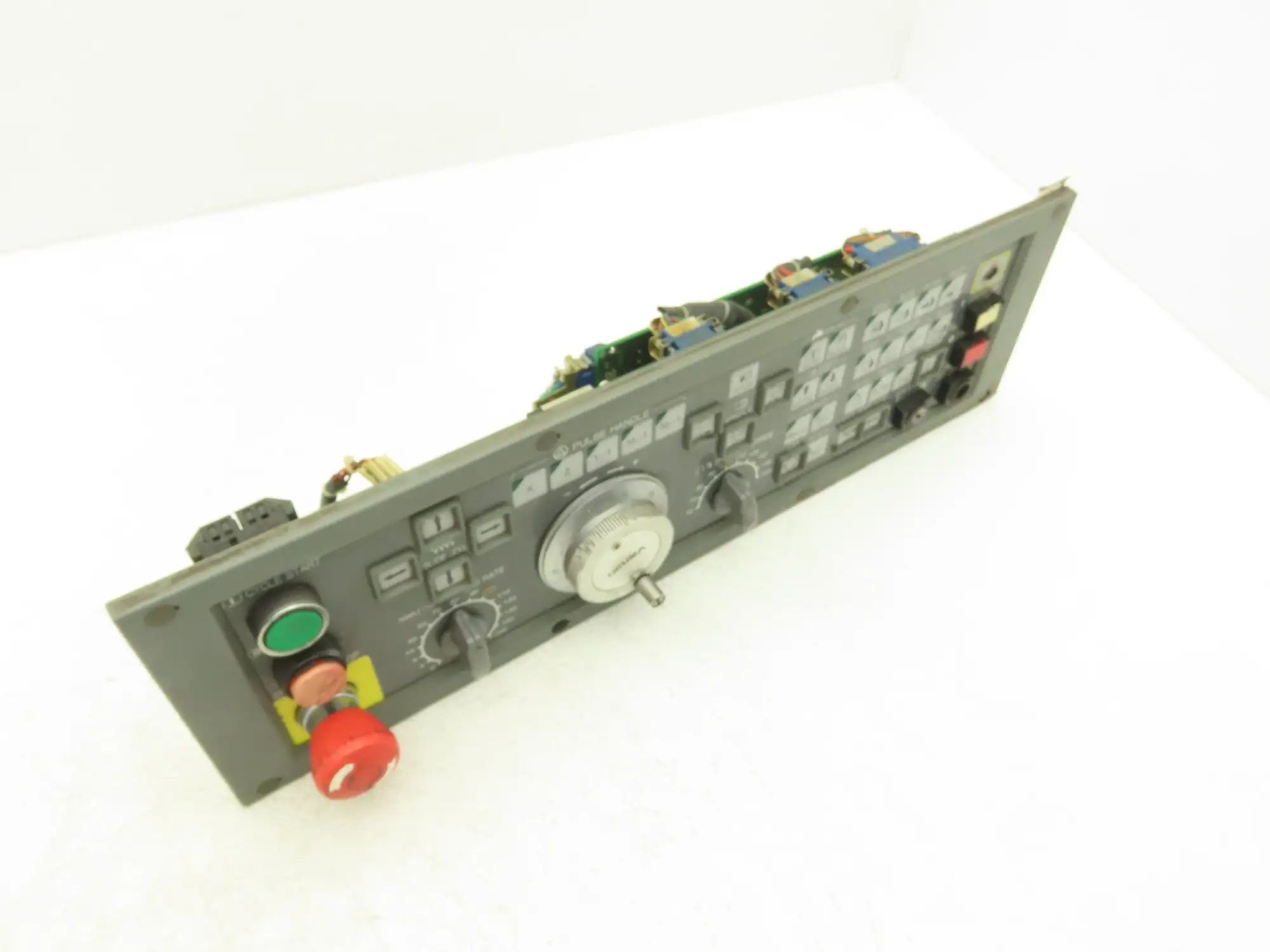 Okuma E0105-566-055-3 HMI Keypad Operator Control Panel With E-Stop & MPG Wheel
