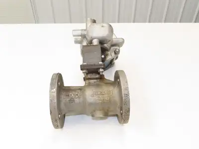 Jamesbury 5150 31 3600TT 1-1/2" Pneumatic Air operated Stainless Ball Valve