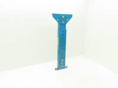 Hytrol MS-6 Conveyor Single Leg Floor Support 23-5/8" to 35-5/8"H  BLUE