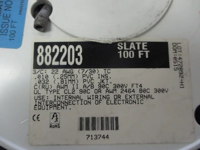 NEW AlphaWire 882203