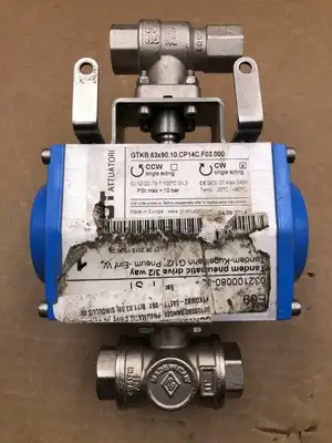 GTKB 63X9010CP14CF03000 Actuator w/2 Stainless Valves 145 PSI
