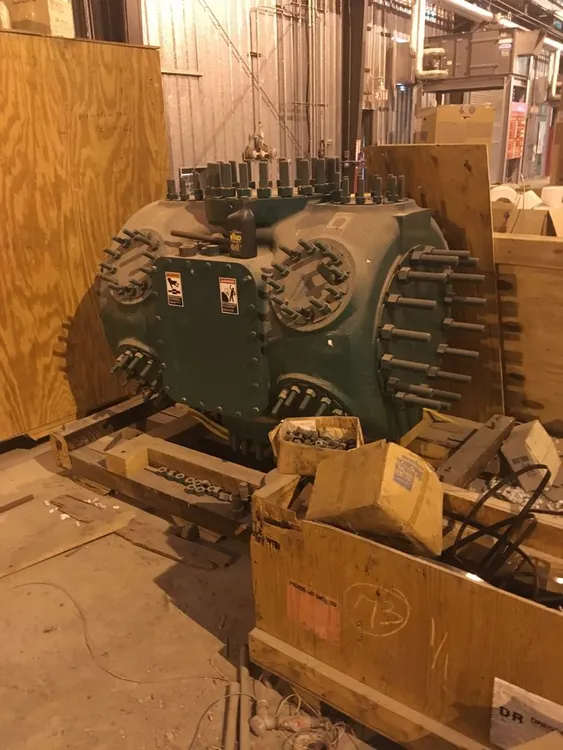 Used Ingersol Rand Cylinder Only 4HHE Compressor Parts & Components Oklahoma US | Borderless Services #1378240