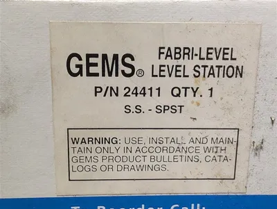 GEMS 24411 Fabri-Level Level Station Assembly 316SS SPST 20VA New NIB