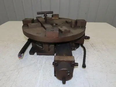 Air-Hydraulics 14" Pneumatic Rotary Index Table