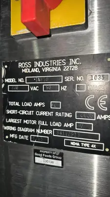 Used 2015 ROSS IN850 Tray Sealers Illinois US | M&M Equipment Corp. #1228664