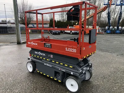 New | in-Stock 2026 SKYJACK SJ3220 E ELECTRIC SCISSOR LIFT Scissor Lifters Alberta CA | Adcock Equipment #1417649