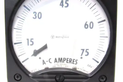 NEW WESTINGHOUSE KA-241 AC AMPERES METER KA241