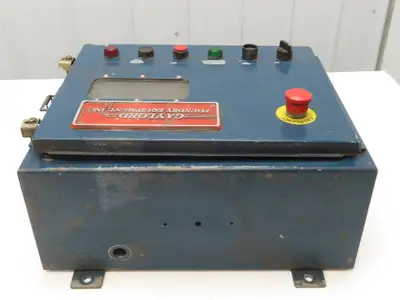 Hoffman A162008LP Electrical Enclosure 16x20x8" Back Plate Pushbutton