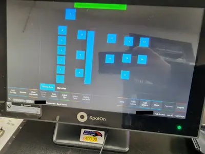Used SpotOn Used SpotOn Apexa GW POS Retail Store Fixtures Illinois US | Falcon Restaurant Supply #1376754