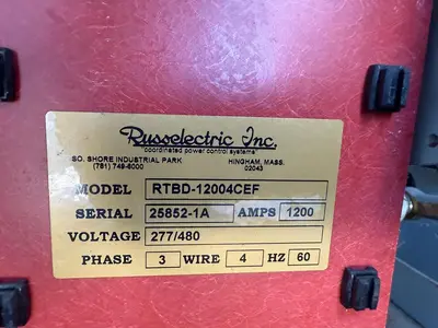 USED RUSSELECTRIC RTBD-12004CEF