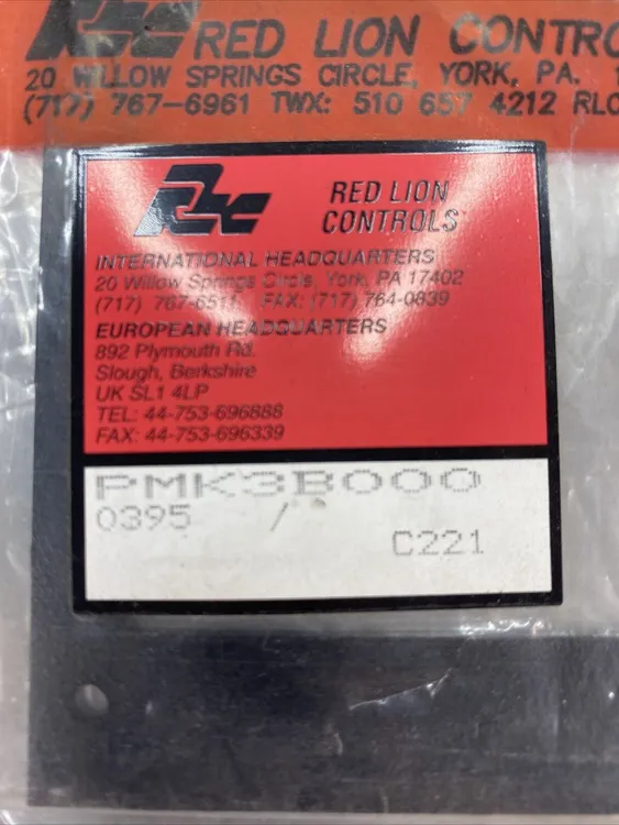 Used Red Lion Controls _UNKNOWN_ Panel Mounts South Carolina US | Palmetto Automation #1183051