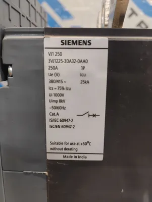 SIEMENS 3VJ1225-3DA32-0AA0 Circuit Breakers | ESS Industrial Equipment Sales (6)