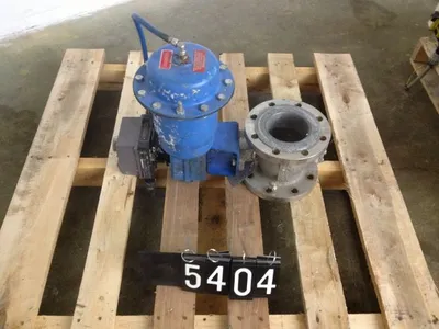 Neles Jamesbury  4"-150 V-Ball Control Valve