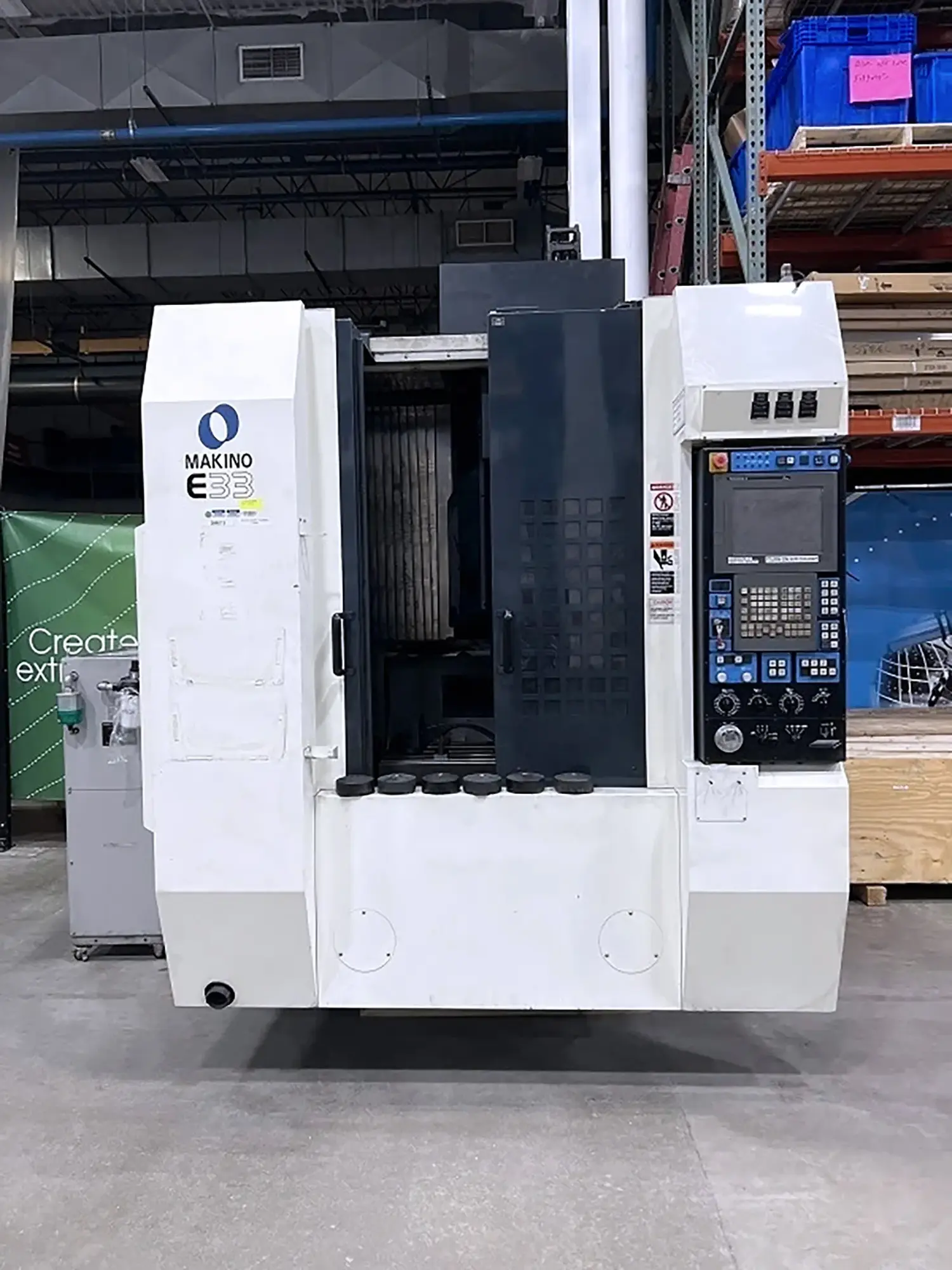 Used 2008 Makino E33 Vertical Machining Centers Illinois US | Machine Tool Bids #1502667