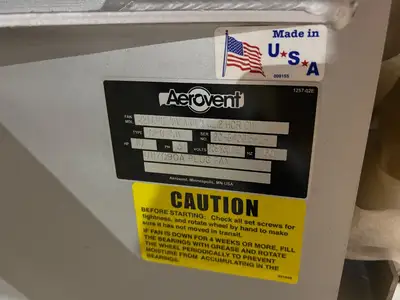 USED AEROVENT CPG-SW PLUG FAN