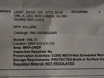 NEW KILLARK VML1X930G