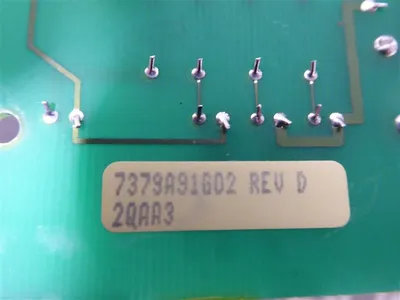 Westinghouse 7379A91G02 Ovation Control Card 2QAA3 Rev. D Used