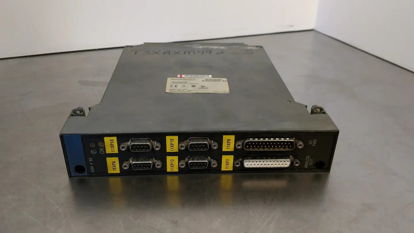 USED Schneider Electric 4 Axis Control Module Motion Control