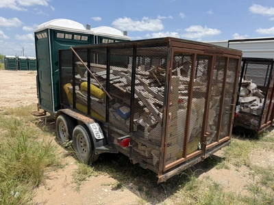 Used 2012 ASSEMBLED TRASH/PORTA JOHN TRAILER Misc Trailers Texas US | Miedema Asset Management Group #1312337