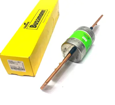 USED EATON BUSSMANN FUSETRON CLASS RK5 BLADE FUSE, TIME-DELAY, DUAL-ELEMENT