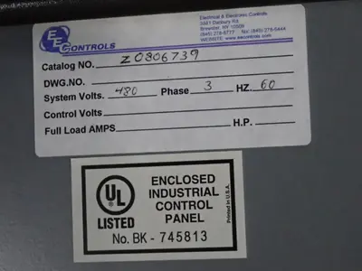 USED EEC CONTROLS Z0806739