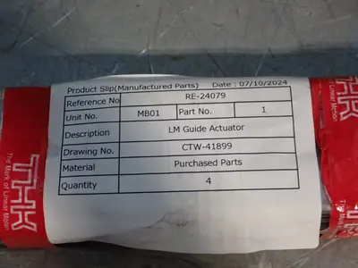 New | in-Stock THK SKR3320AQZE01550E00X0(C) Tooling & Accessories (Other) Ohio US | HGR 24 #1089435