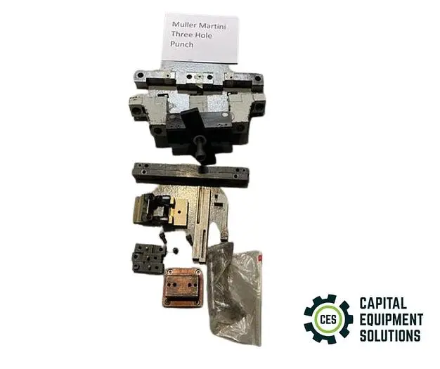 Used MULLER MARTINI THREE HOLE PUNCH Saddle Stitchers | Capital Equipment Solutions #468714