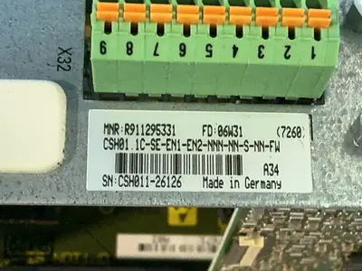 Used BOSCH REXROTH R911295331 Servo Drives Ohio US | HGR 24 #1355903
