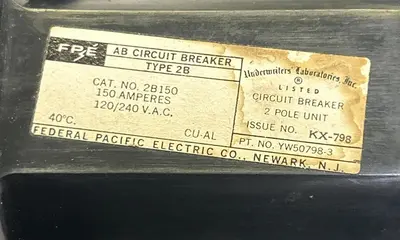 Used FPE 2B150 Miscellaneous Equipment (Electrical & Power) | Surplus Asset Holdings #1200078