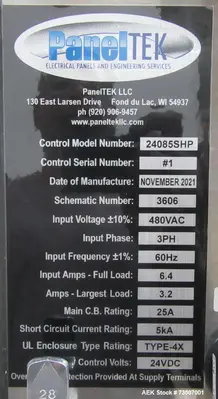 USED MATRIX PACKAGING MV1215S3R3