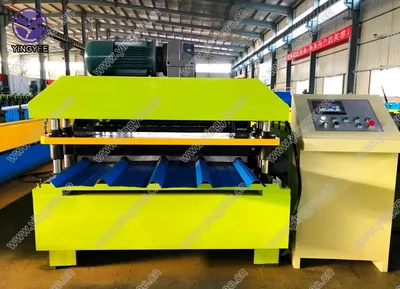 Metal IBR Roof Tile Roll Forming Machine in China