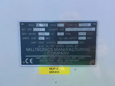 Used 2003 MILLTRONICS ML 18 CNC Lathes Ohio US | HGR 24 #1404898
