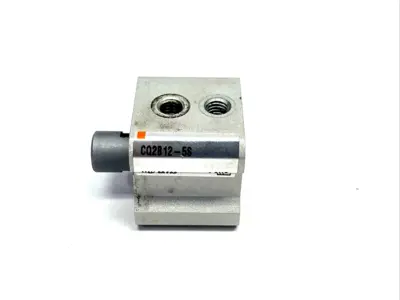 CQ2B12-5S | SMC  Compact Cylinder Single Acting Spring Return 12mm Bore 5mm Stroke - Used