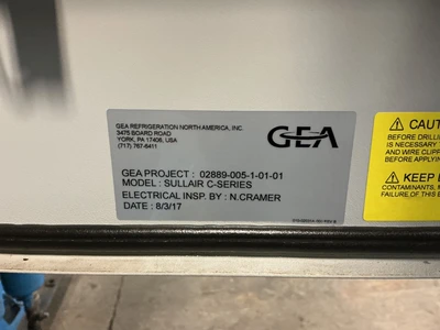 Used Sullair B32LB717-2.8-400HP NH3 Refrigeration Compressors Ohio US | Equipment Recovery Corp. #1331286