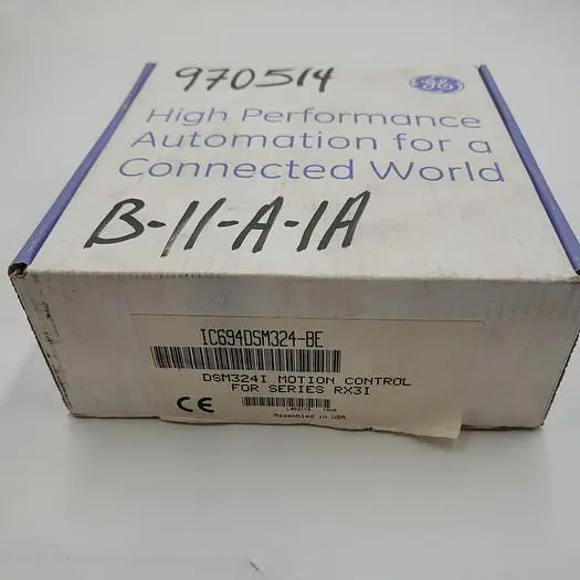 New | in-Stock GE GE IC694DSM324-BE RX3I DSM324I / 4 AXIS MOTION CONTROLLER - NEW & ORIGINAL PACKAGING Motion Controls | ND Industrial Surplus #1217965