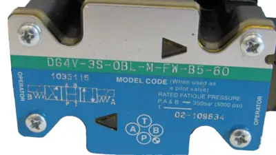 NEW VICKERS DG4V-3S-OBL-M-FW-B5-60 SOLENOID VALVE DG4V3SOBLMFWB560