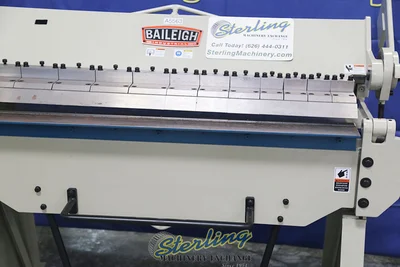 New | in-Stock BAILEIGH BB-4814 Box & Pan Brakes including Finger California US | Sterling Machinery Exchange #1465668