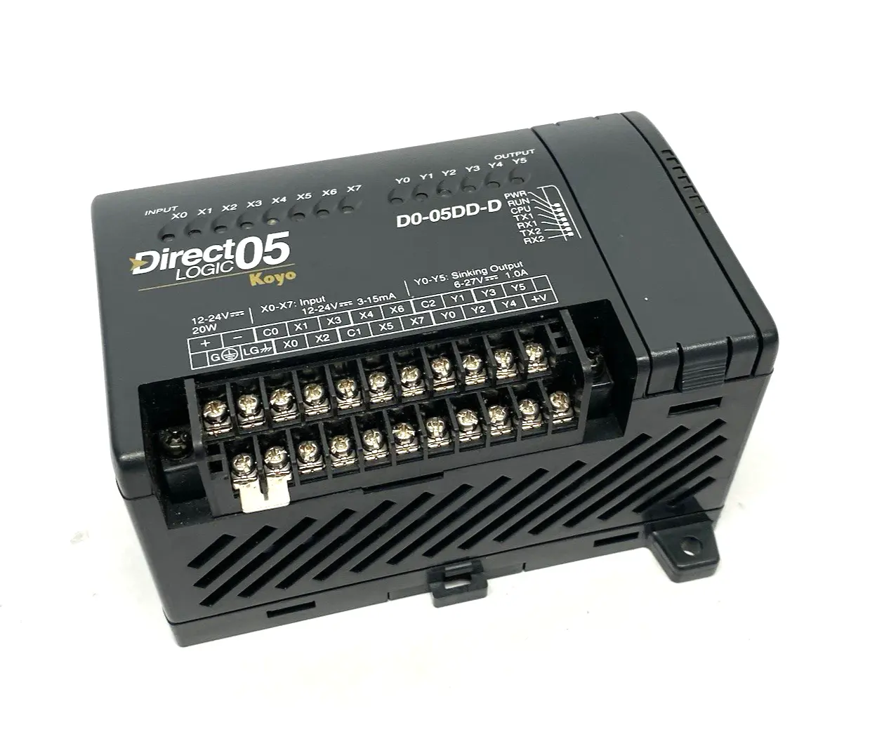 USED AUTOMATIONDIRECT KOYO DIRECTLOGIC DL05 PROGRAMMABLE LOGIC CONTROLLER