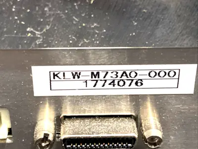 KLW-M73A0-000 | Yamaha  Machine Vision CCD Camera & Lens Assembly - Used