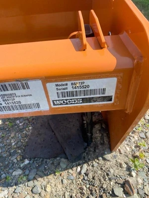 New | in-Stock 2023 WOODS BSS72P Box Scrapers Maine US | Beauregard Equipment #1511306