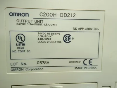 USED OMRON C200HOD212
