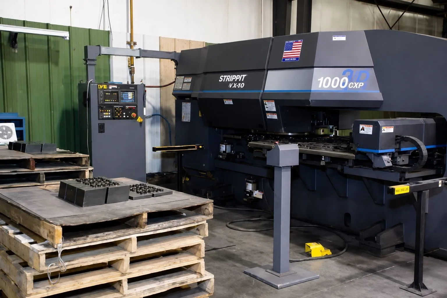 Used 2000 STRIPPIT LVD 1000MXP/30 Turret Punches Illinois US | Lion Machinery #1727919