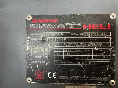 Used 2023 HELI _UNKNOWN_ Liquid Propane Forklifts Texas US | 4K Lift Co #1573878